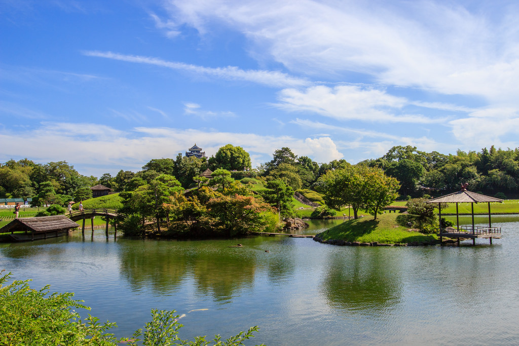 Korakuen : le magnifique jardin d&rsquo;Okayama