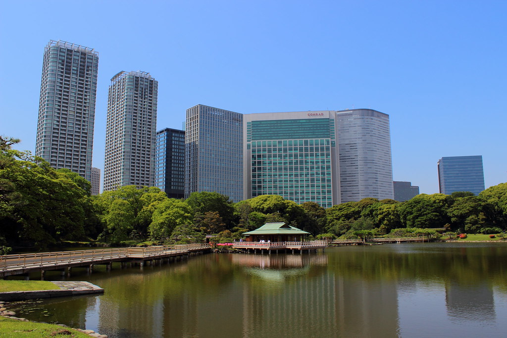Hama-rikyu Onshi Teien : l’exceptionnel jardin de Tokyo