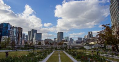 Promenade sur Nakanoshima à Osaka Promenade sur Nakanoshima à Osaka