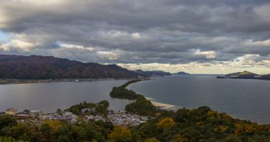 Amanohashidate, l’une des plus célèbres vues du japon Amanohashidate, l’une des plus célèbres vues du japon