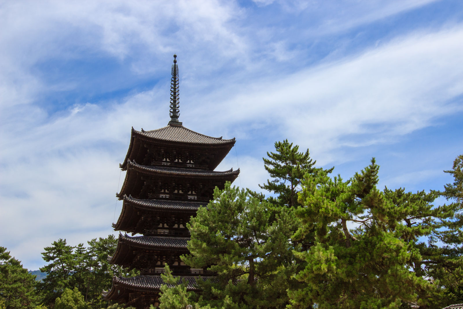 Le temple Kofuku-ji à Nara